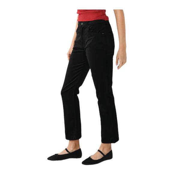 Citizen of Humanity pants Isola Bootcut ankle velvet black size 30 - Picture 1 of 7